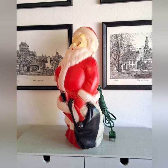 Santa Claus illuminated 1968 - Picture 4 of 9